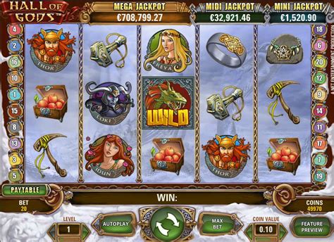 Hall of Gods Midi Jackpot .